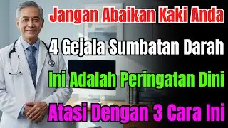 Jangan Sepelekan! Ini 4 Tanda Pembuluh Darah Tersumbat di Kaki & 3 Cara Jitu Mengatasinya.