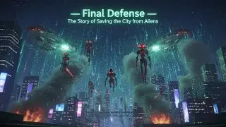 Final defense Save the city from Alien Attack #viralvideo #horrorstories #animation #cartoon