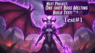 Test#1 | Project: One-Shot Boss Melting Build Test! ⚔️ | Poe 2, Third Edict, 0.3