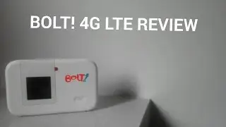 BOLT! 4G LTE Mobile WiFi Max Review by TomCabloGaming