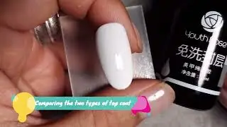 What is the difference between no-wipe top coat and crystal top coat?