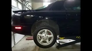 93-02 Camaro/Firebird: инструкция по установке заднего амортизатора/пружины
