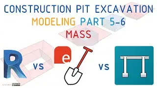 #BIMTraining #ConstructionPit #Excavation Modeling Part 5 6 #MASS