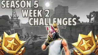 *NEW* Fortnite WEEK 2 CHALLENGES SEASON 5 GUIDE - Secret Battle Star Location ?!