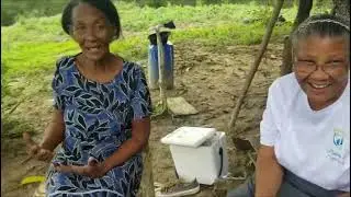 Asi se siente Doña Blanca con el trabajo que le hicimos...