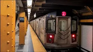 NYC Subway: Gun Hill Road bound (2) Train Starting at Utica Avenue