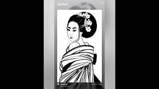 GEISHA in Wombo Art