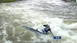 Denis Gargaud Chanut (FRA) - Final C1M - 2016 ECA Canoe Slalom European Championships