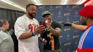 50 Cent in Houston with DJ J-Que of 97.9 The Box