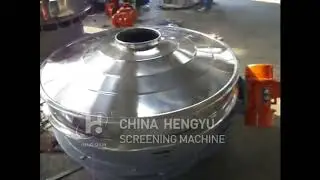 Stainless steel material separation machines/round direct discharge vibrating sieve