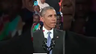 Never judge someone on the colour of their skin, says 'President Obama' 🙌 #shorts