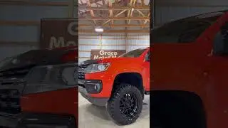 6 inch lift on the 21 Z71 Colorado! #gracemotormall #liftedchevy #liftedcolorado