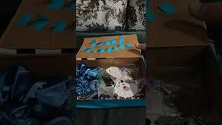 blue gift hamper #short #gift #blue