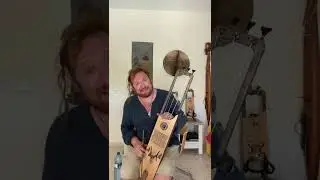 Bass Tagelharpa Course - Episode 03.- How to tune the Bass Tagelharpa #darkfolk