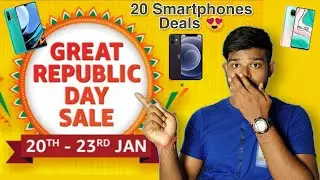 Amazon Great Republic Day Sale 2021 - 10+ Best Smartphone Deals | Amazon Great Republic Days Offers💪