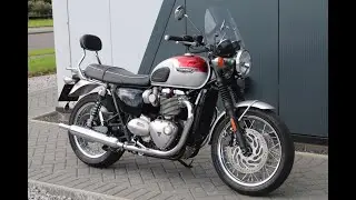 2016 TRIUMPH BONNEVILLE T120 | RED & SILVER @ West Coast Moto, Glasgow, Scotland