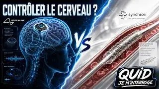 Neuralink vs Synchron : La course folle aux puces c&eacute;r&eacute;brales a commenc&eacute; ! 🧠💻