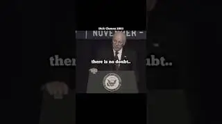 Dick Cheney 2022 vs. Dick Cheney 2003 😂