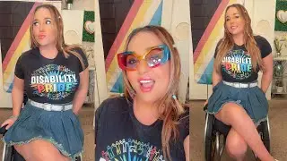My Outfit Inspired By Disability👩🏻‍🦽Pride!💖Mi Atuendo Inspirado Por El Orgullo Por La Discapacidad!😎