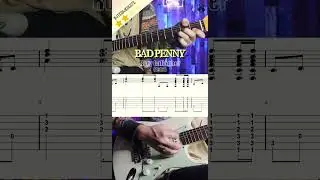 Bad Penny -Rory Gallagher- guitar riff(+TAB) @luka_r_guitarist