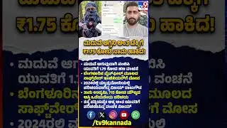 Matrimony Cheating: ಮದುವೆ ಆಗಿ ಮಗು ಇದ್ರೂ ಟೆಕ್ಕಿಗೆ ಗಾಳ ಹಾಕಿದ್ದ ಭೂಪ | #TV9D