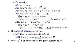 4e First-Order Logic