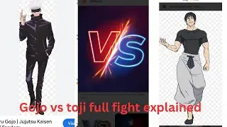Gojo vs toji full fight explained in hindi Arjun 1296