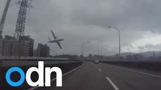 Видеорегистратор запечатлел трагическую катастрофу на мосту TransAsia