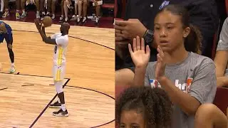 Tacko Fall's free throw form had this young fan confused 😂