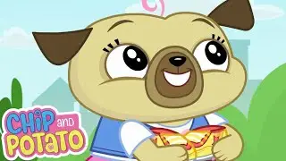 Chips fantástico día divertido | Chip and Potato Español | Mire más en Netflix | WildBrain Niños