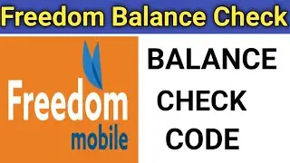 How do I check my freedom SIM balance?