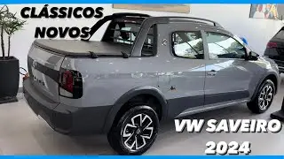 NOVA VW SAVEIRO EXTREME 2024  EM DETALHES, SER&Aacute; QUE AGORA ELA VENDER&Aacute; MAIS QUE A STRADA ?