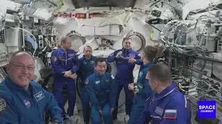 ISS Change of Command   A Historic Leadership Handover in Orbit