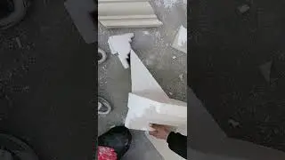 تعلم قص زوايا فوم الواجهات بصورة الصحيحة بدون قالب تابع للأخير #شتراك_و_لايك #تعليق #متابعه