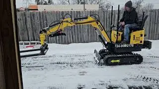 Chinese Mini Diggers - Mods, Upgrades, Reviews, and Recommendations ( Homemade Forks Articulation)
