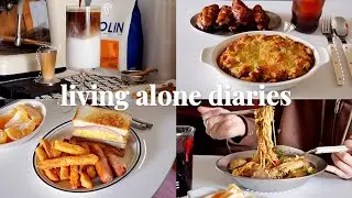 Nam Vlog丨獨居一人食吃什麼？ •咖哩雞肉起司焗飯•蛋醬火腿三明治•麻辣拌•甜辣雞腿飯•豬肚雞湯麵•認真生活•大口吃飯才是正經事