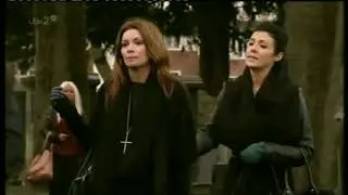 Kym Marsh and Alison King - short skirts and black tights