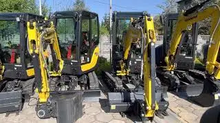 Yanmar Sv16 / Sv18 / sv22 / sv26 ogólne porównanie @YANMARCENTRUM