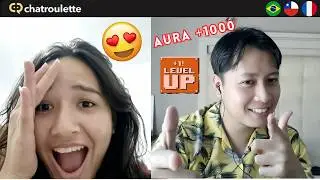 Indonesian Polyglot Aura Farming on Chatroulette🤯😍
