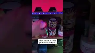 When You Run Out Of Your Favorite GFUEL