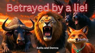 The Lion and the Bull – He Trusted the Wrong Friends! 🦁🐂 | Kalila and Dimna Episode 2#cartoon 