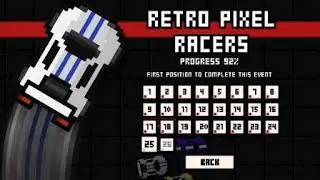 Retro Pixel Racers Completed Race 24 Successfully