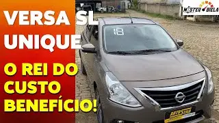Nissan Versa SL 1.6 Unique: Espaço inigualável e a melhor opção na categoria!