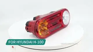 Red White Color ABS+PC Material Auto Car Rear Light Tail Lamp Taillight for HYUNDAI H-100 H100