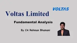 Voltas Limited by Tata | Fundamental Analysis | by CA Rehman Bhamani
