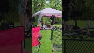 Echoes Talk Back plays at a pool party