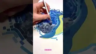 easy way to make tortoise with a  poster colour #shorts #viral #tutorial #poster #tortoise