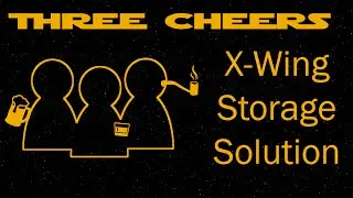 Custom Card Storage Solution for Fantasy Flight's X-Wing Miniatures Game (DIY)