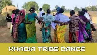 KHADIA TRIBE PEOPLES DANCE ON MARRIAGE, INDIAN TRIBAL CULTURE
