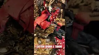Custom Spawn & Throne: #customactionfigures #customfigure #spawn #mcfarlanetoys #toyreview